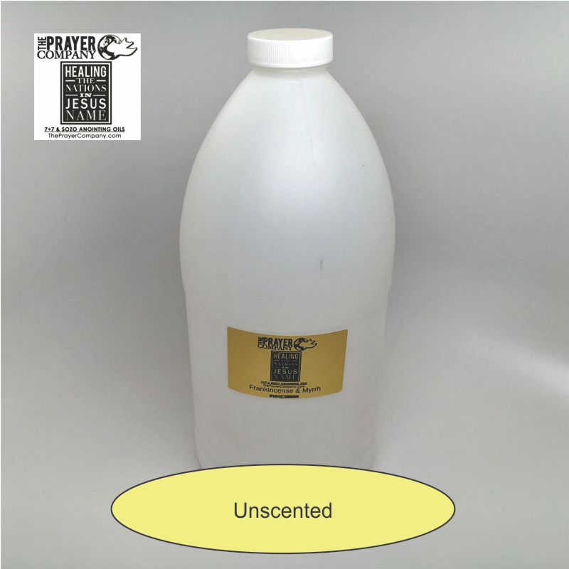 Unscented Anointing Oil - 1/2 gal Plastic Bottle