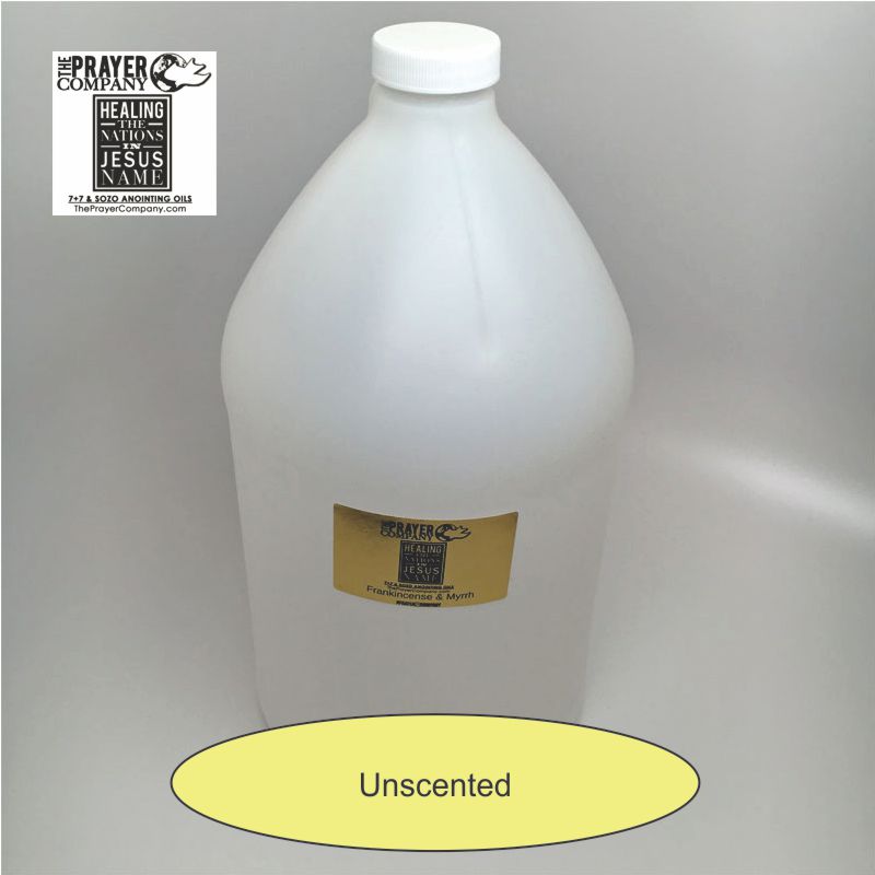 Unscented Anointing Oil - 1 gal Plastic Bottle