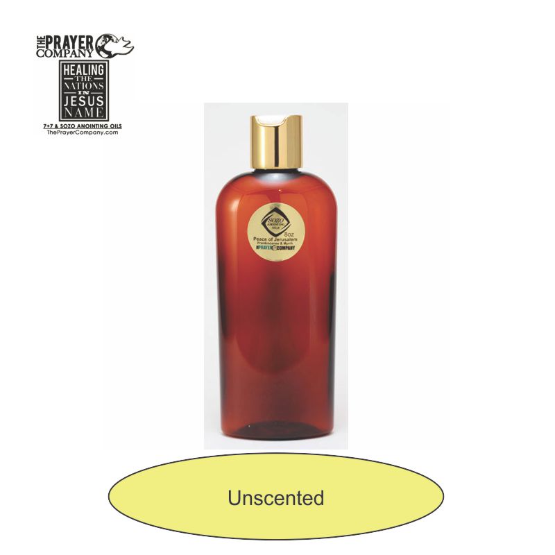 Unscented Anointing Oil - 8oz Plastic Bottle