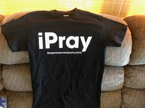 iPray Black t-shirt